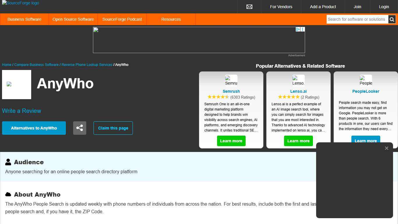 AnyWho Reviews in 2026